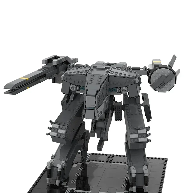 MOC New Mech Metal Geared Solids Rexs Robots Model Set Building Blocks Zestawy do gier Figurki akcji Złóż klocki Zabawki Prezenty dla dzieci