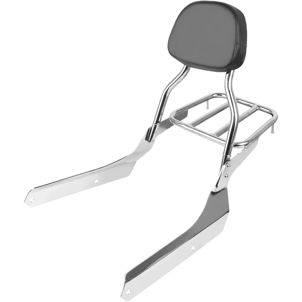 

Worldmotop Motorcycle Sissy Bar Backrest Rear Passenger Seat Replacement for Honda Shadow VT750 Spirit 2007-2018 VT750 Shadow Ph