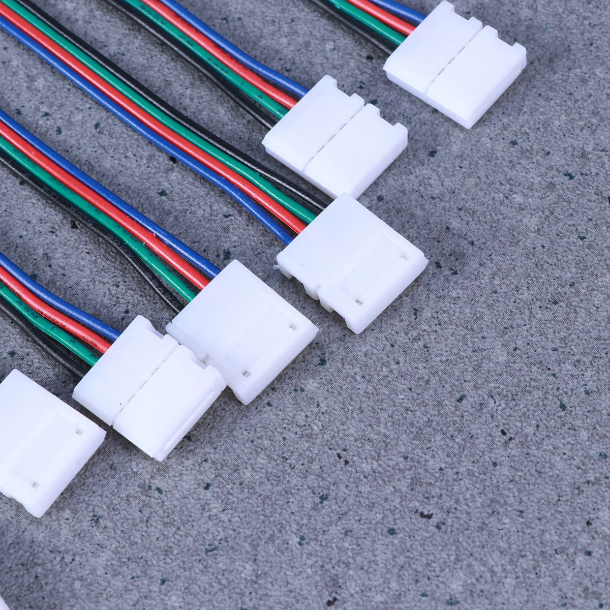 

10Pcs 10Mm 4 Pin LED Strip Connector for 5050 Rgb Tape Solderless Joiner Cable Splice Jumper Bendable Angle Link Universal Fit