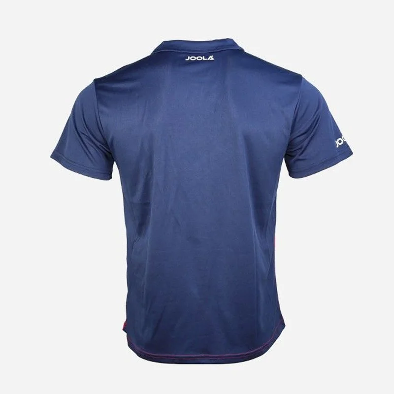 JOOLA-camiseta de tênis de mesa para homens e mulheres, manga curta, camisa esportiva profissional, camisa respirável de pingue pongue, treinamento e partida