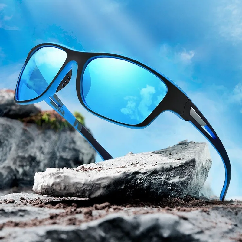 New Windproof Sunglasses Running, Driving, Men And Women Cycling, Polarized Sports, Anti-ultraviolet Sunglasses 3231