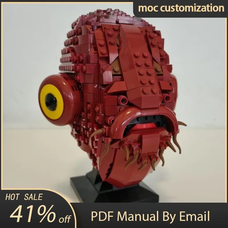 

777pcs Moc Space Wars Admiral Ackbar Helmets Model Building Blocks Bricks Diy Education Assembly Toys for Kids Birthday Gifts