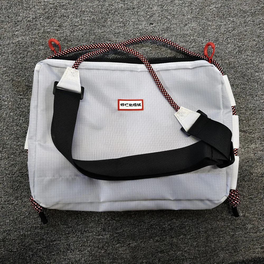 Shrimp-Shaped Arctic Fox Unisex Multifunctional Outdoor Camping Water-Resistant Crossbody Bag Backpack Couple Bag Waist Bag Cros