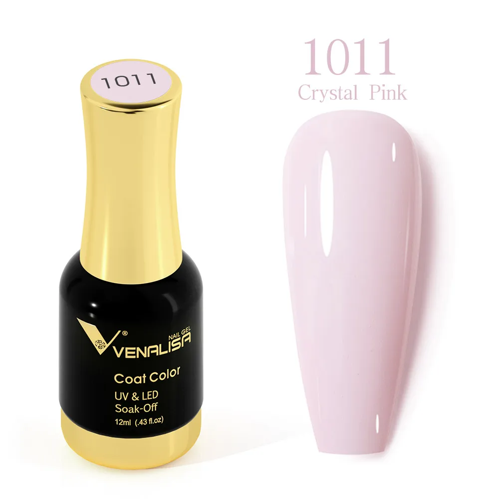 VENALISA 12 ml Fabulous Pink Nails Kristalllack CANNI Nail Art Glitzer Perlendiamanten Soak Off Platinum UV LED Gel Nagellack