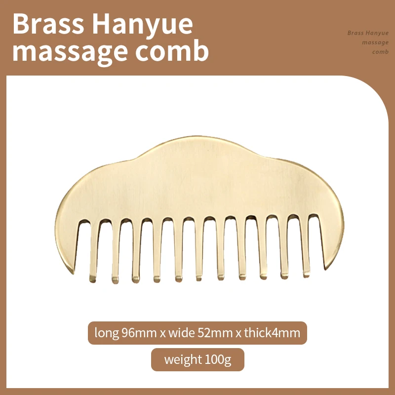 

Free custom logo copper guassha comb massage Comb skin massager Meridian comb massager