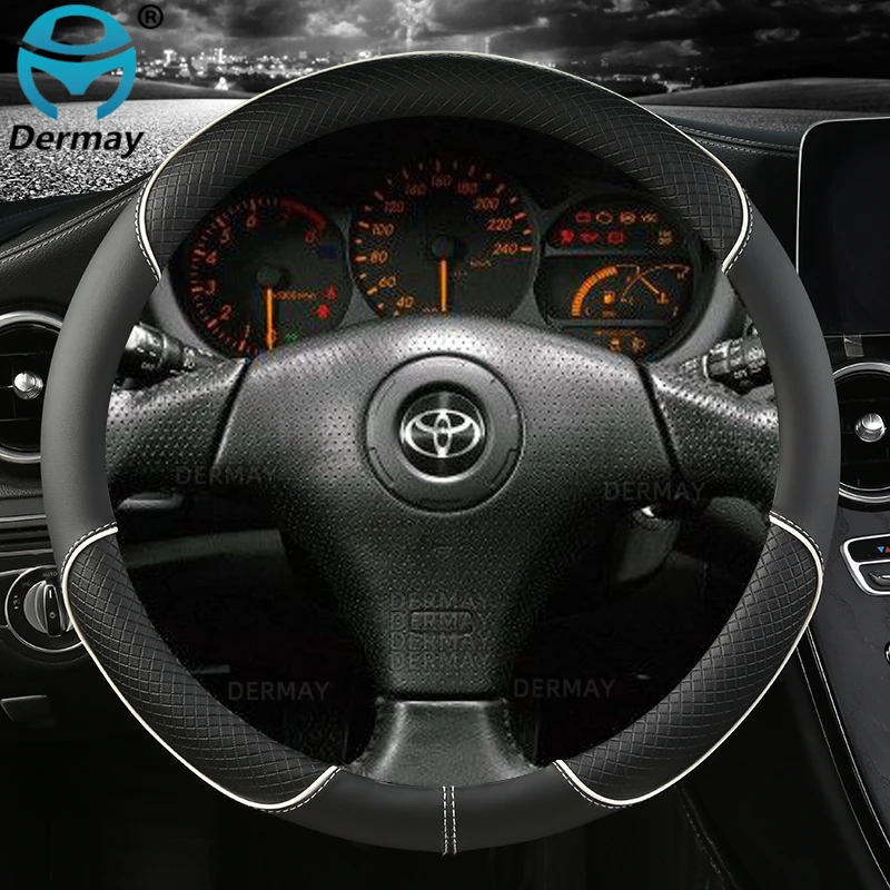 for Toyota Celica Car Steering Wheel Cover Non-slip PU Leather Auto Accessories Fast Shipping