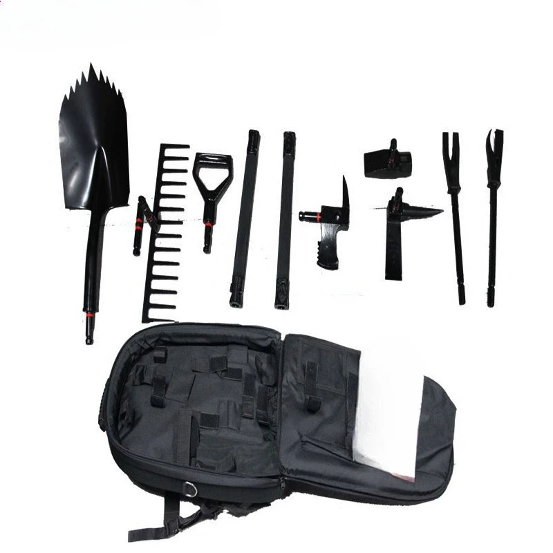 

Emergency Rescue Tactical Kit Manual Dismantling Rescue Combat Suit Shear Pliers Pry Axe Rake