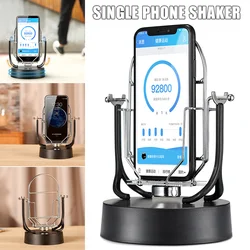 Single Phone Swing Device Automatic Shake Wiggler Step Earning Mobile Phone Holder Support Desk Bracket Smartphone Stand