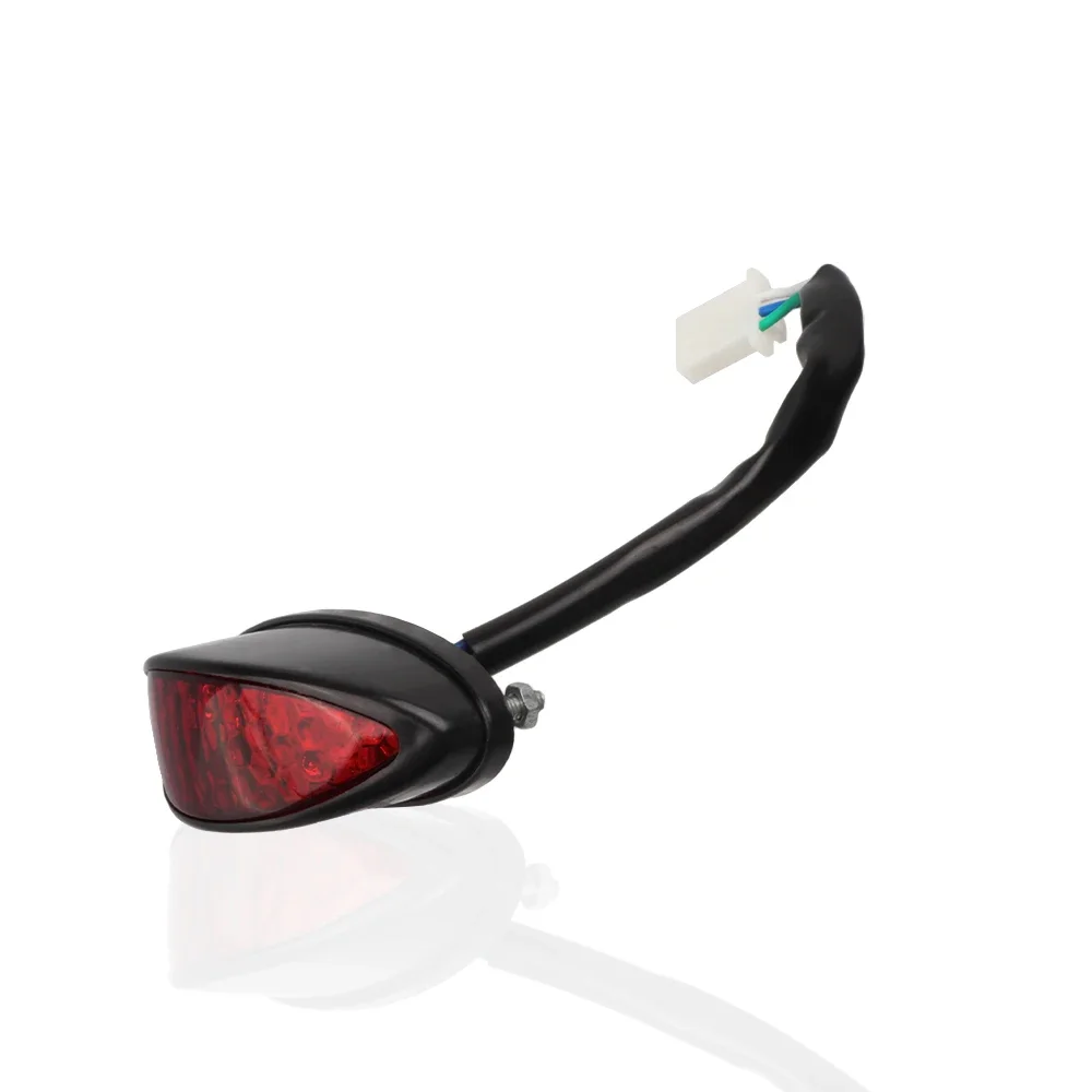 Универсальная 12V LED задняя фара мотоцикла Водонепроницаемая