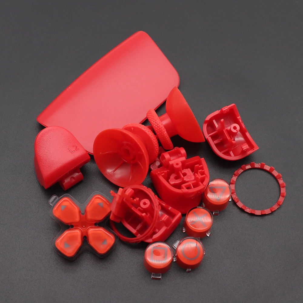 1 مجموعة ل PS5V3 3.0 تحكم L1 R1 L2 R2 استبدال عصا التحكم مجموعة غطاء PS5-BDM 030 واضح اللون زر PS5 V3.0 مجموعة صغيرة