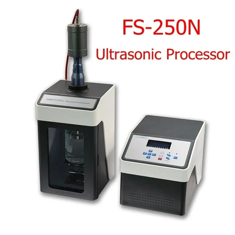 FS-250N Ultrasonic Emulsification Homogenizer Particle Dispersion Ultrasonic Extraction Liquid Crystal Large Screen Ultrasonic