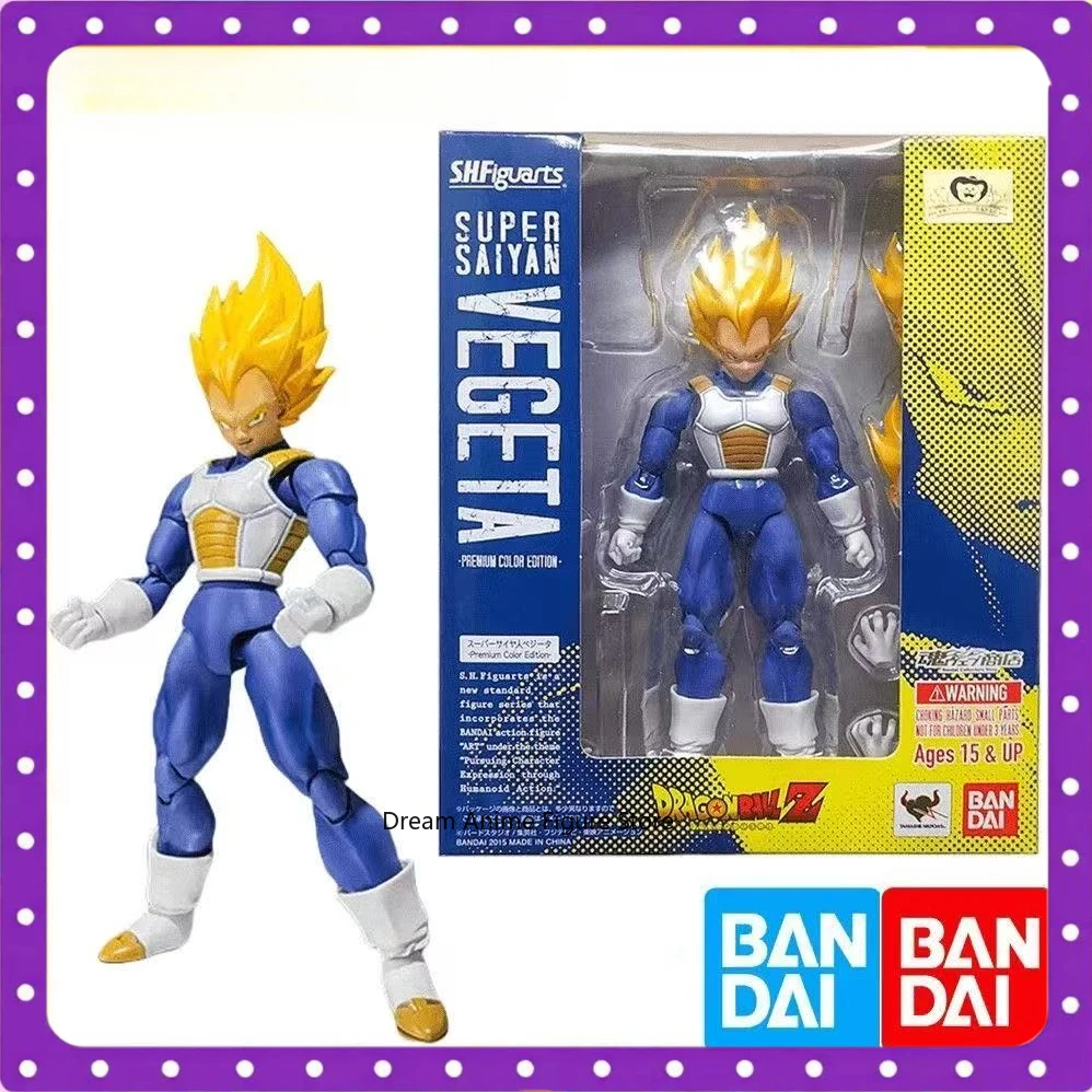 

В наличии оригинальная подвижная фигурка Bandai SHF Vegeta Super Saiyan, первое издание 1.0, в оригинальном цвете, модель Prince.