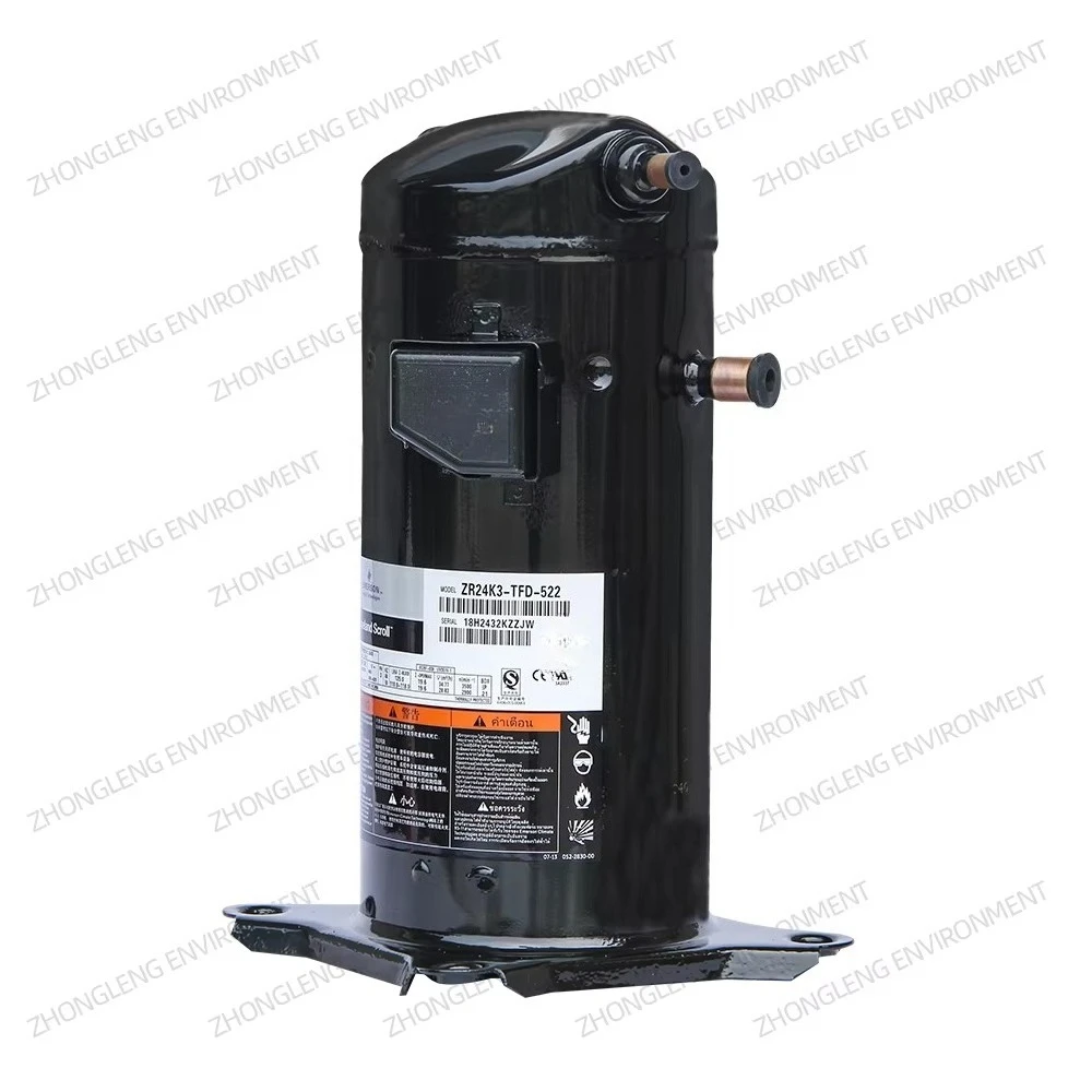 Copeland Scroll Compressor Model Zr61kh-Tfd-522 for Refrigeration in Air Conditioners & Farm Industries Hotels R134a Refrigerant