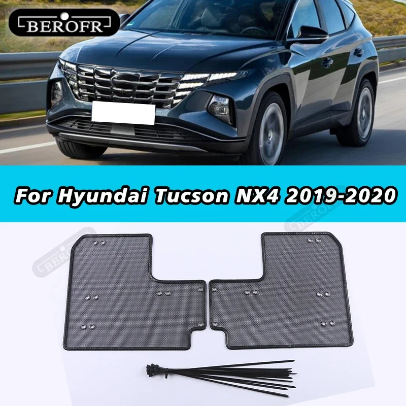 

Front Head Grille Insert Net Insect Screening Mesh Protection Covers Trim Fit For Hyundai Tucson NX4 2021- 2023 Accessories