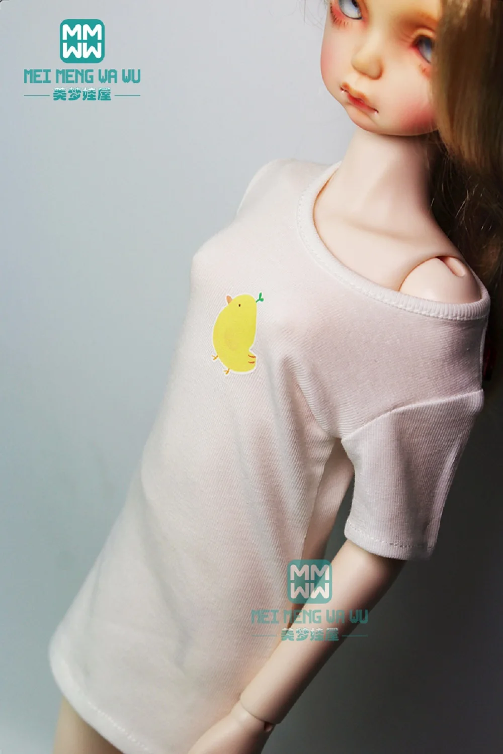 

Fits 43-45cm 1/4 BJD Doll Clothes MSD Fashion Print T-Shirt