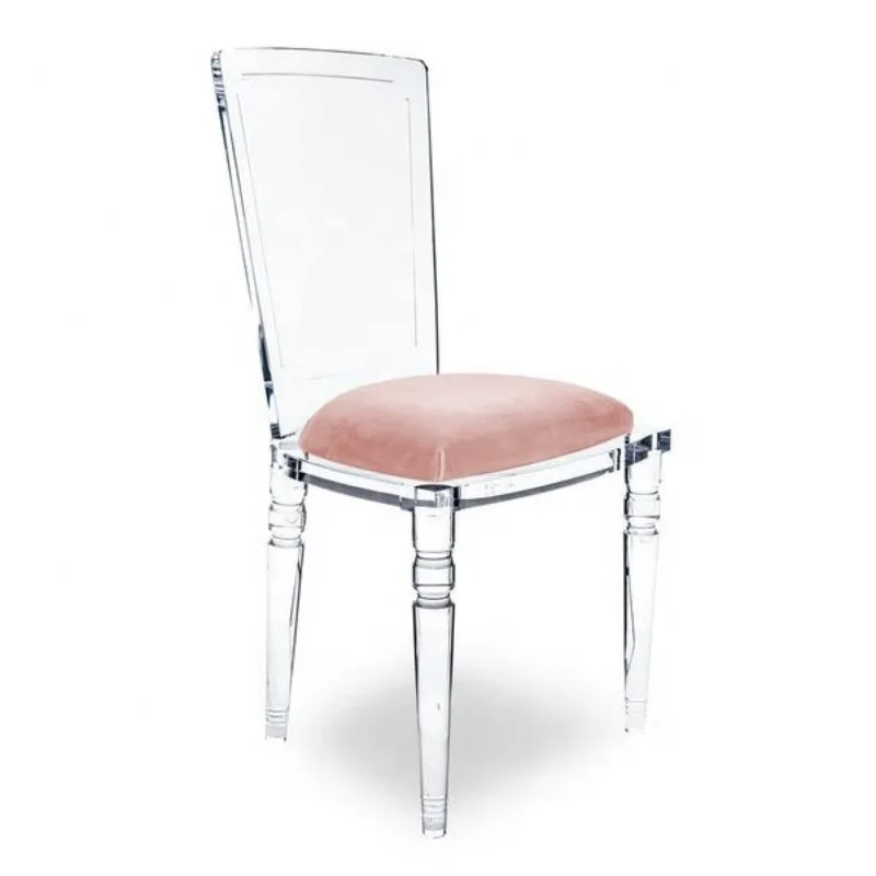 

Transparent Nordic dining chair ins acrylic, stylish chair