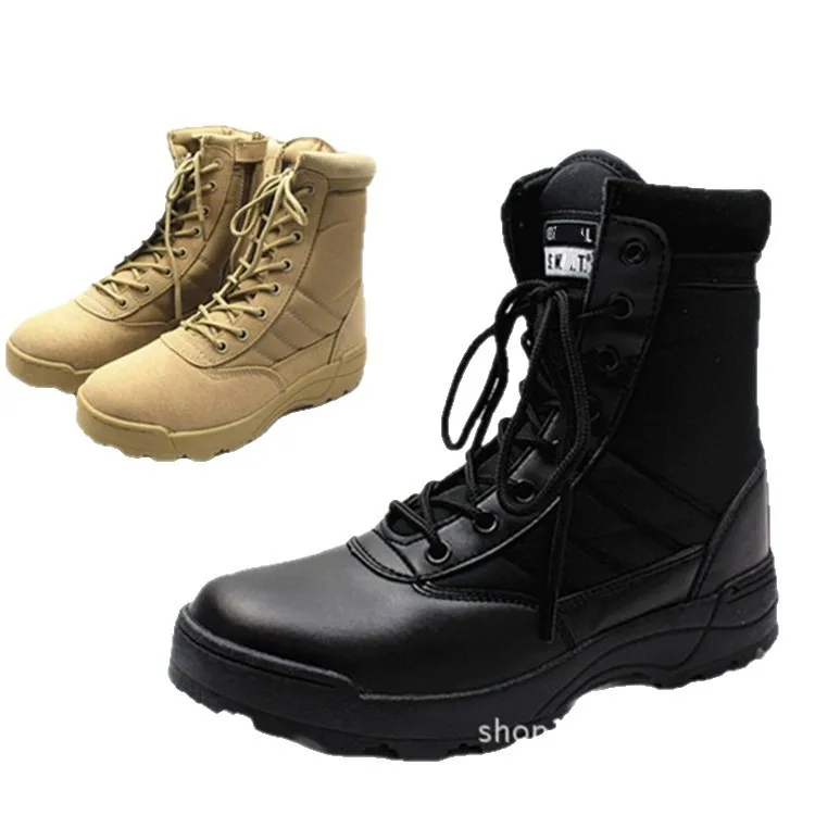 Botas de caña alta 2026 para hombre, calzado de exterior, botas de desierto, botas de combate, botas tácticas, calzado de senderismo