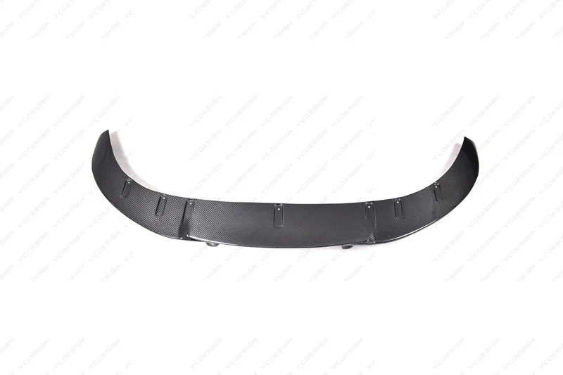 Car-Styling Carbon Fiber Front Lip & Splitter  MAN Style Fit For 2019-2022 Porsche Taycan J1 4/4S