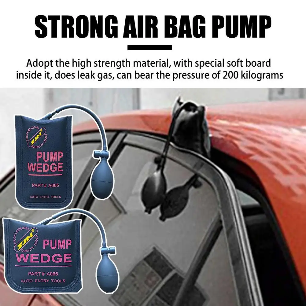 Air Wedge Bag Strong Air Bag Pump Professional Leveling Kit Locksmith Supplies Tool Auto Window Repair Lock Medium Size