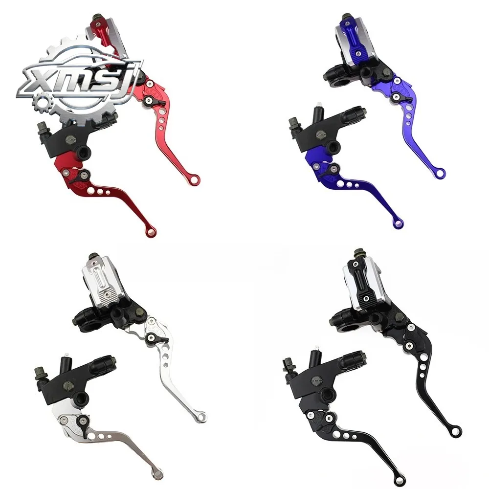 Universal motocicleta 7/8 "(22 mm) CNC freno delantero embrague cilindro maestro palanca conjunto depósito