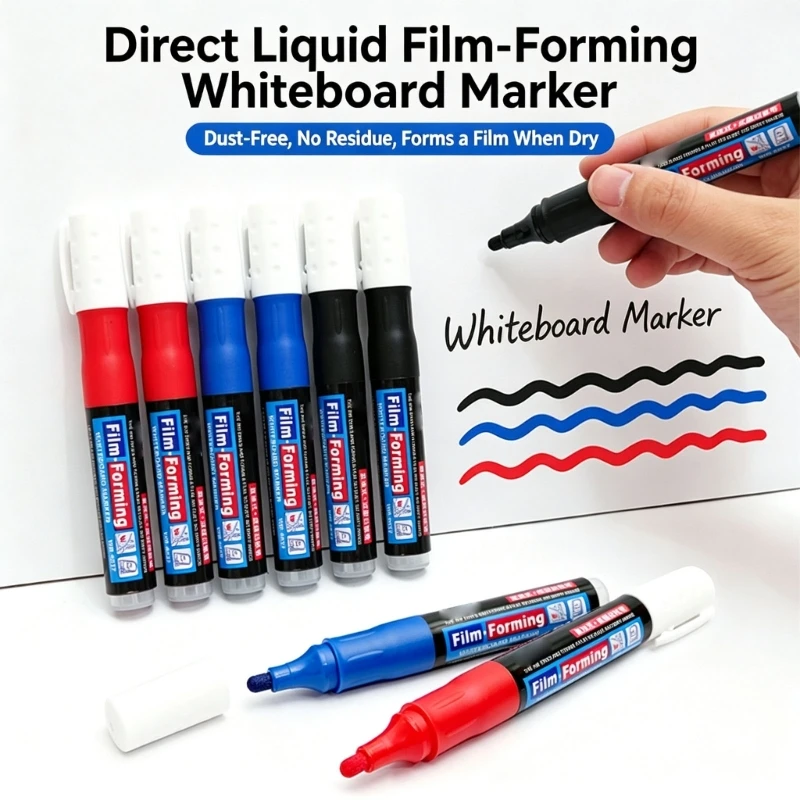 film-forming-whiteboard-marker-set-peelable-erasable-direct-liquid-markers-10-pack-for-classroom-boards-and-meetings-h8wd