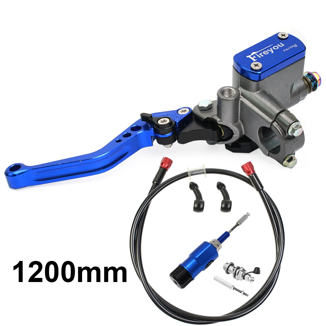 

7/8" 22mm Motorcycle CNC Hydraulic Clutch Kit Lever Master Cylinder 125 ~ 250cc for HONDA YAMAHA DUCATI Aprilia Dirt Bike Moped