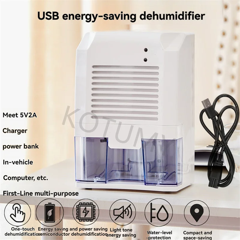 USB Dehumidifier Energy Saving Structure For Global Home Appliance Vendors Overseas Wholesale Stable Batch Supply Trading
