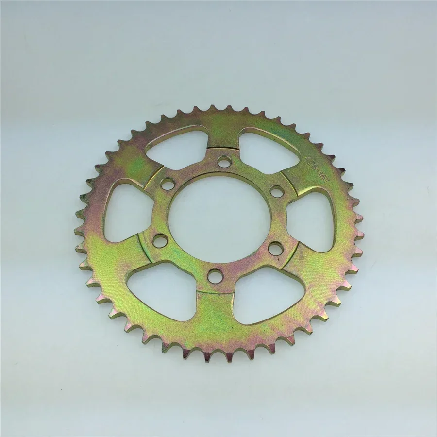 For off-road vehicles after Zongshen 200GY tooth plate 428 46 tooth sprocket rear sprocket 150GY-2