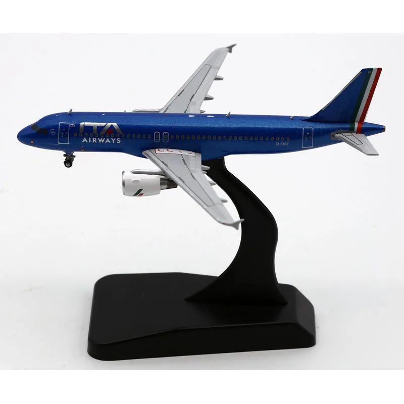 Liga Colecionáveis Avião Presente, Asas JC 1:400, ITA AIRWAYS, Skyteam, Airbus A320 Diecast Aircraft, Modelo JET, EI-DSY, XX40139