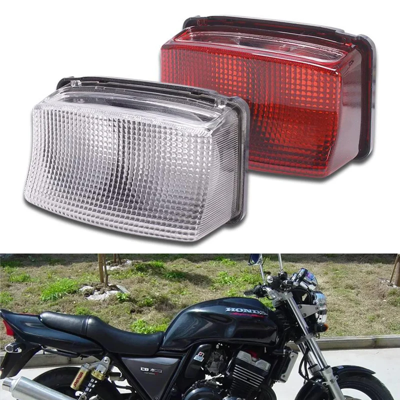 Motorcycle Rear Taillight Brake Tail Light Stop Lamp Signal Indicator Motorcycle Accessory For Honda CB400 Cb 400 1992-1998
