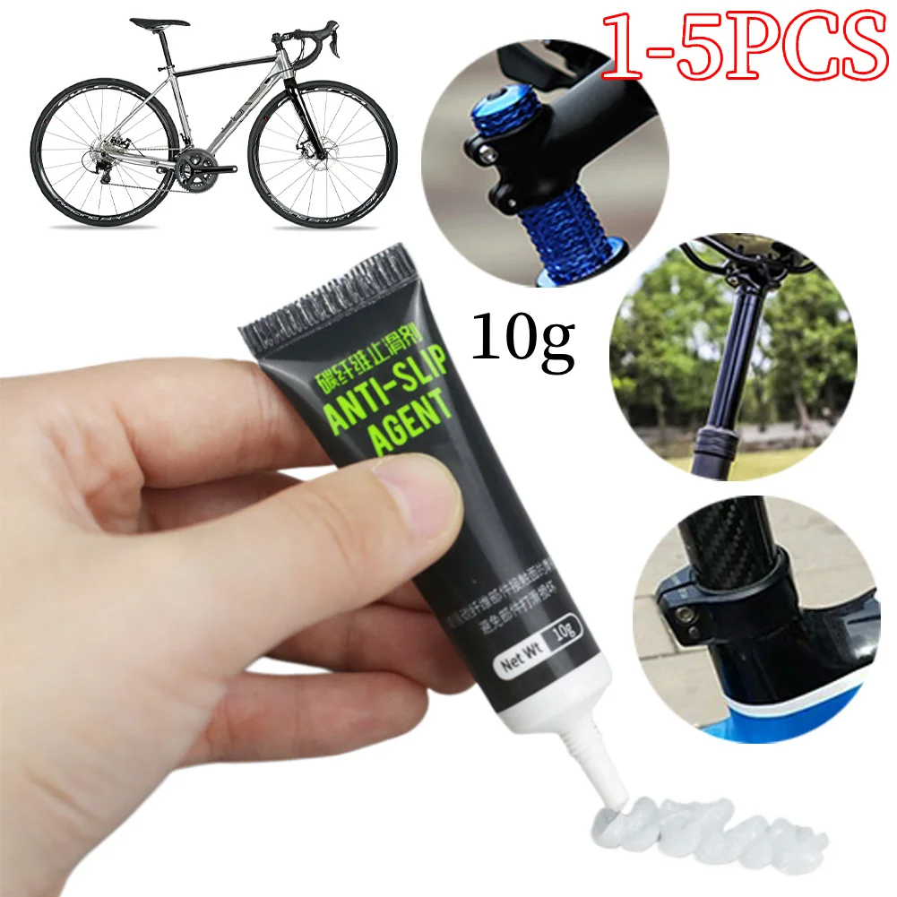 AliExpress NONE 10g Anti-Slip Grease Easy To Clean Bike Grease Carbon Fiber Bike Parts Anti Slip Grease for MTB Bikes Handbars Seatpost Stems