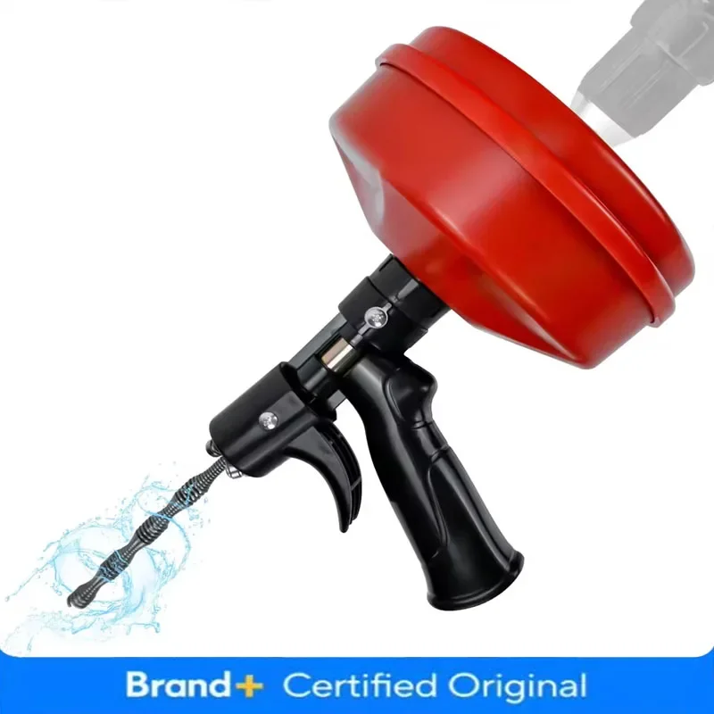 

Drain Auger Clog Remover Flexible Plumbing Snake Use Manually or Powered for Kitchen Bathrom Shower Sink Cleaning Tool Amagi