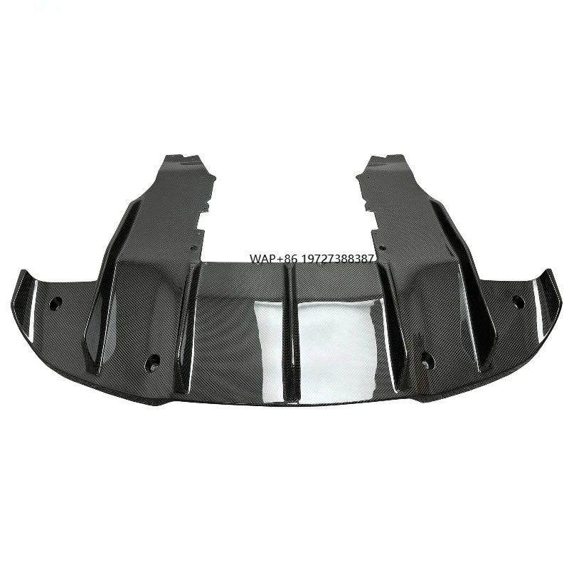 Ryft Style Dry Carbon Fiber Rear Diffuser for 720S 2015-2018 Carbon Rear Lip Car Body Kits Parts Auto Accessories