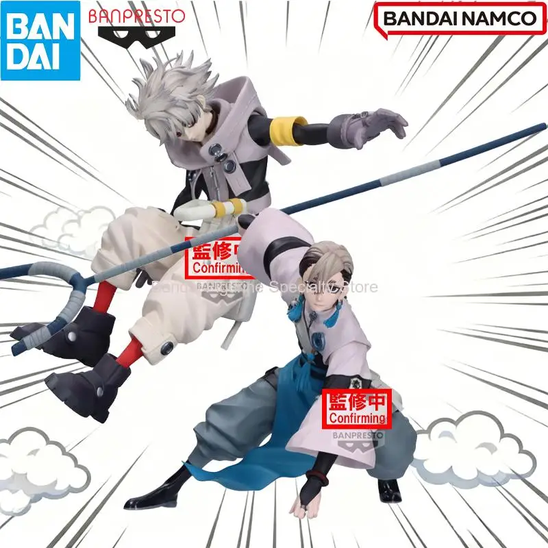 Figuras de acción originales BANDAI VIBRATION STARS Gachiakuta Rudo Zanka Nijiku juguetes colección de modelos de PVC Anime Gachiakuta estatuilla