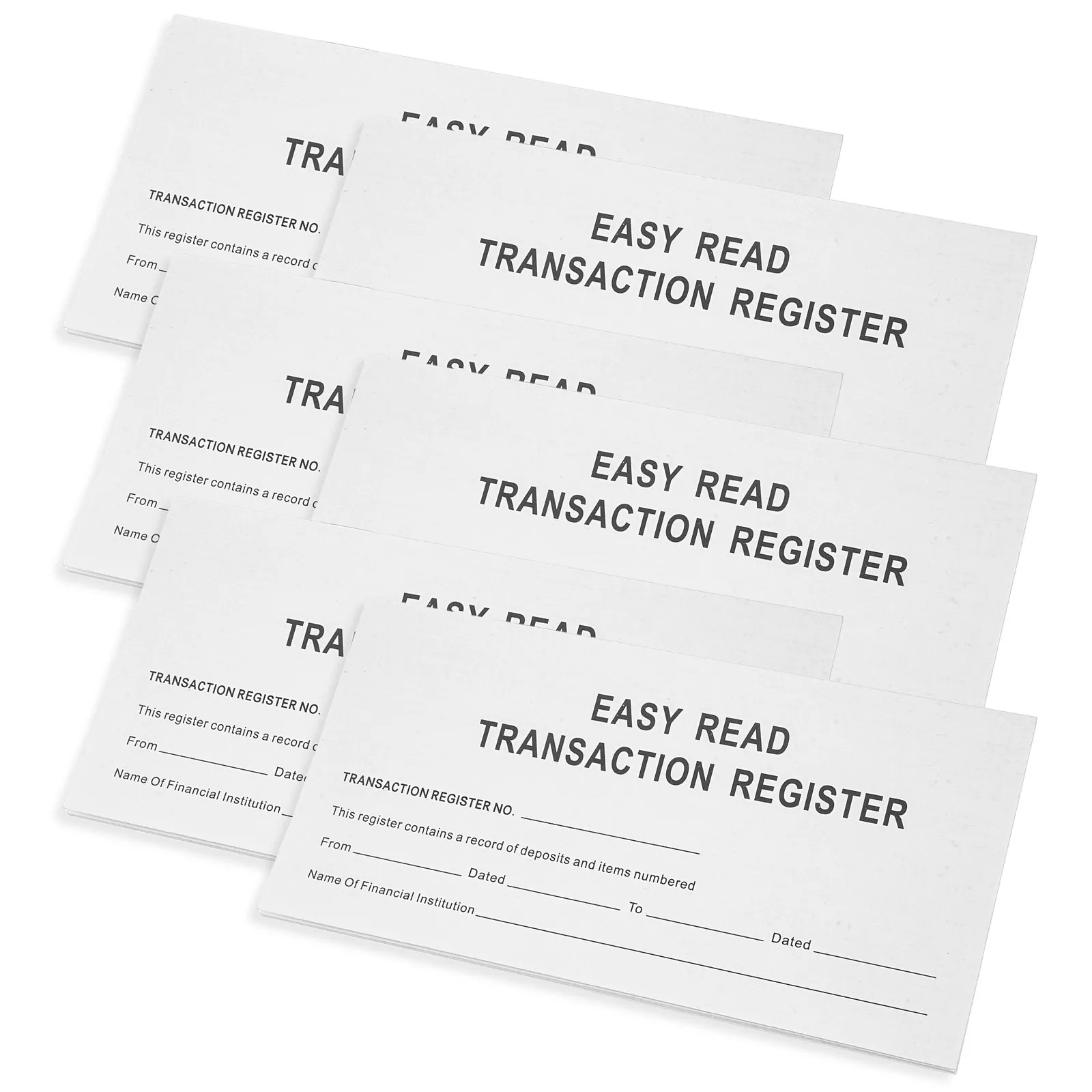 

6 финансовых книг-регистраторов для эффективного учета чеков, всесторонней системы ведения записей и личного бюджетирования