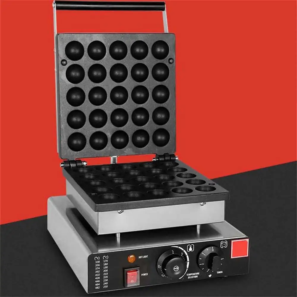 Commercial Electric เครื่องทําวาฟเฟิลไฟฟ้าเครื่องทําความร้อนครัวขนม Maquina De Fazer Lanche Hacer Tortitas