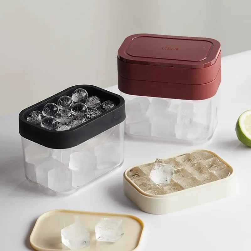 

Silica gel ice lattice mold household ice box storage box