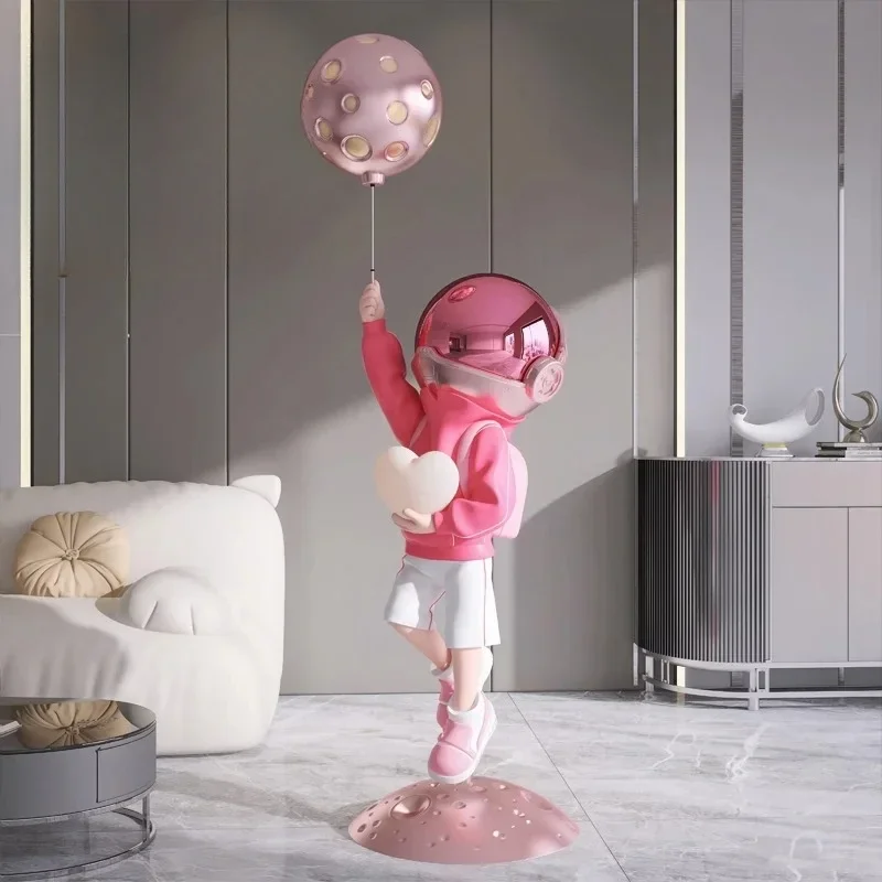 

# Hot Large Floor-to-ceiling Decoration For Astronaut Living Room, Home Decoration Astronaut Lighting, Housewarming Gift For Ope