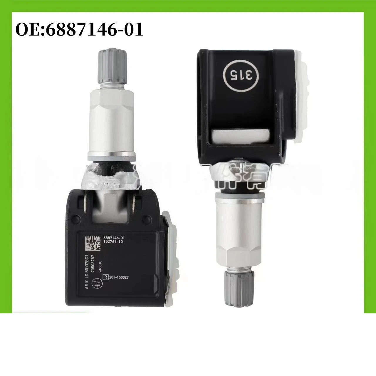 

36106887146 1/4pcs tpms Tire Pressure Sensor for BMW 3 4 5 6 7 8 Series M2 M3 M4 M8 X3 X4 X5 X6 X7 iX3