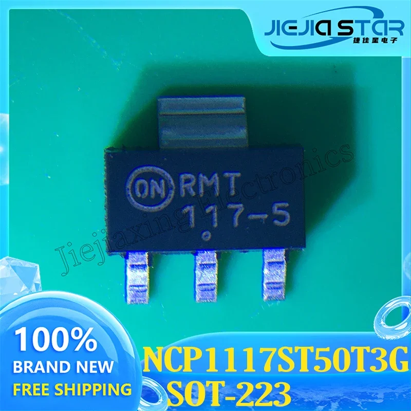 NCP1117ST50T3G NCP1117ST50 Part Number 117-5 SOT-223 Three-terminal Voltage Regulator Chip IC 100% Genuine Electronics