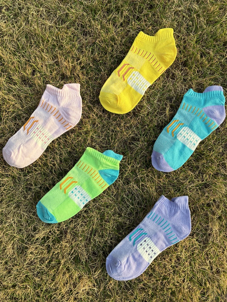 15 Paar Damen-Sport-Knöchelsocken, athletische Lauf-Kompressionssocken für Damen, gemütliche, niedrig geschnittene Performance-Socken mit weichem Kissen und weichem Bündchen – Detail 4