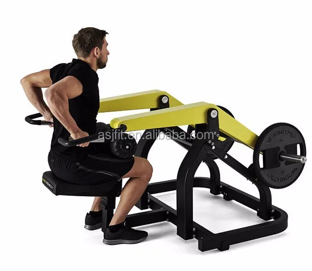 

Body Building Professional Commercial Gym Fitness Equipment ASJ-Z972 Plate Loaded Bicipital Muscle Seated Dip