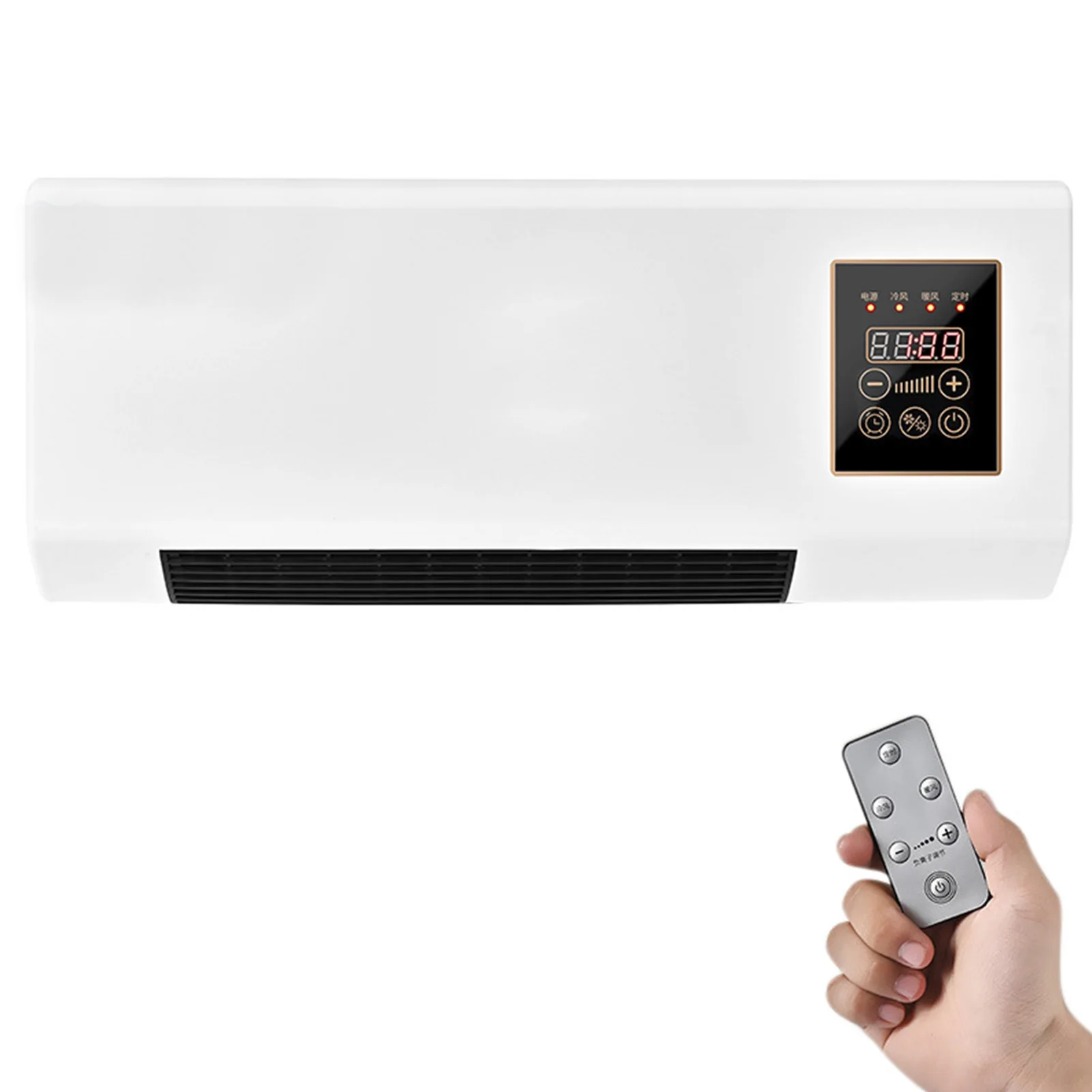 Mini Wall Air Conditioner Constant Temperature Heating ABS and PP Fast Cooling and Heating Air Conditioner for Living Room