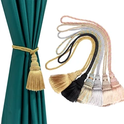 1PC Curtain Tassel Tieback Curtain Holder Accessory Bandage Rope Decorative Home Decor Hanging Rope Curtain Accessories