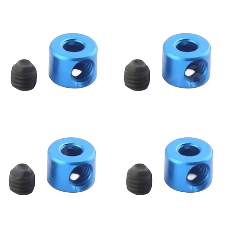 

4Pcs Metal 53827 Stabilizer Rod Stopper Sway Bar Stopper Upgrades Parts Blue Upgrade Parts Accessories For Tamiya RC Car