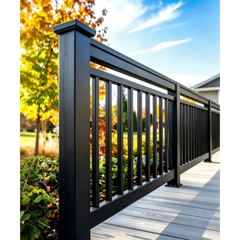 Custom High-End Aluminum Railing, Proof, for Balcony, Garden and Corridor Excellent Privacy Performance