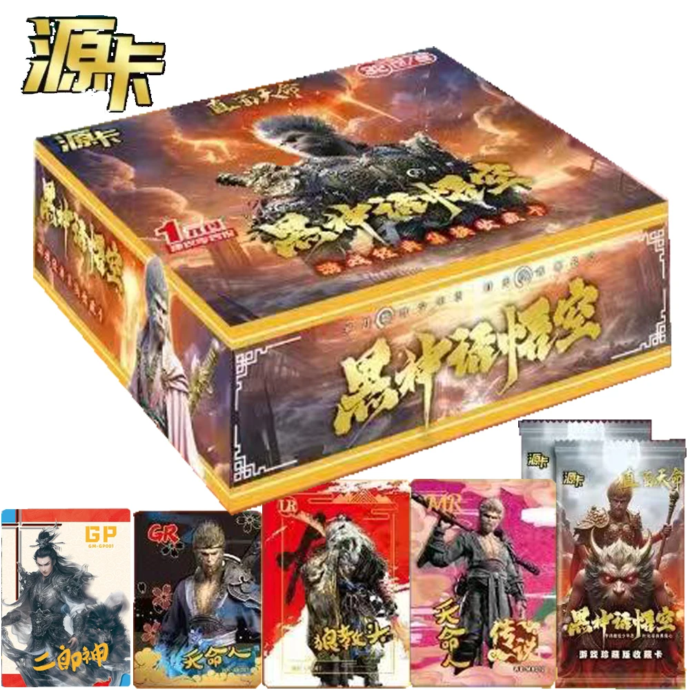 

Genuine Black Myth Wukong Card For Children High Scoring Role-playing Monkey Sun Limited Game Collection Card Family Table Toys