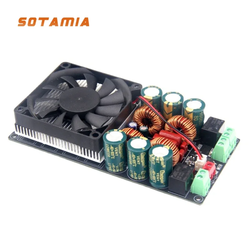 

SOTAMIA 1200W High Power Amplifier Audio HIFI Stereo Home Music Amplifier Board 2x600W Super TPA3255 Amp With Relay Protection