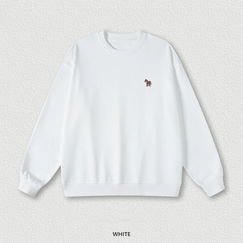 Melhor venda 2025 novo modelo de qualidade bordado das mulheres dos homens moletom outono inverno manga longa algodão hoodie clássico aconchegante topos