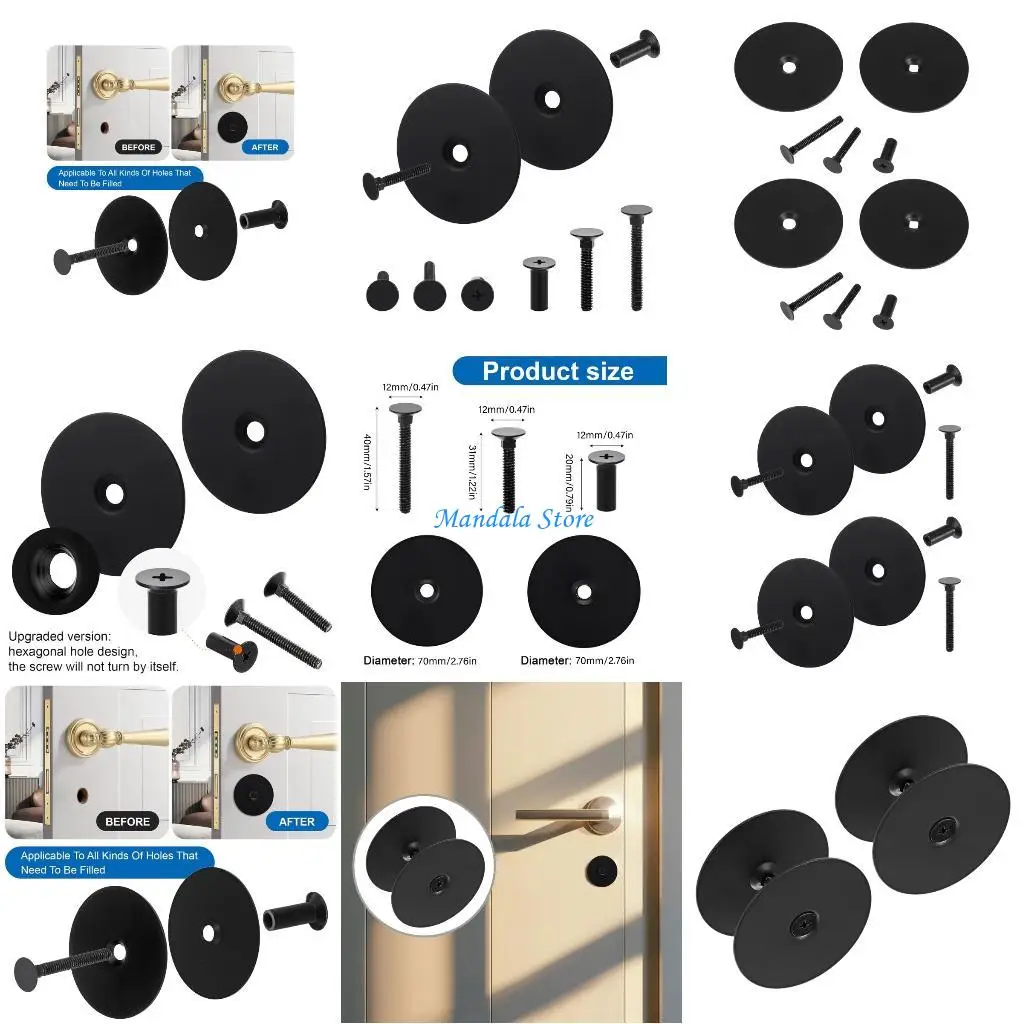 

U2JC Круглые накладки для дверных проемов, обеспечивающие безопасность и сдержанный внешний вид